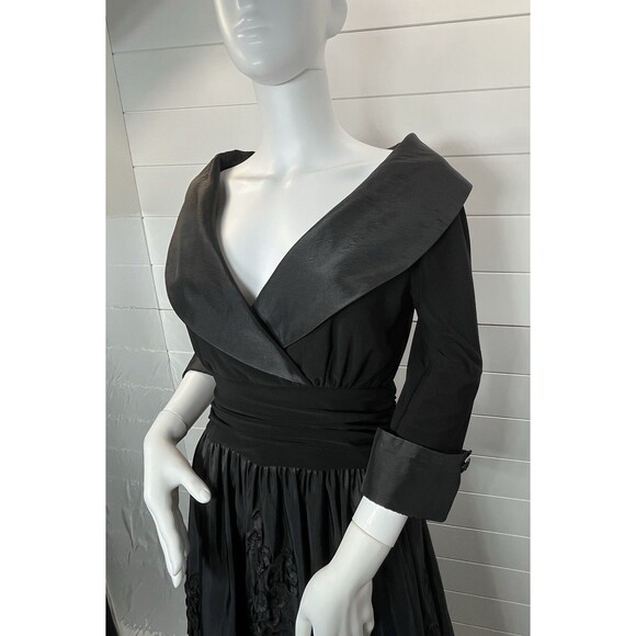 Beautiful Vintage Black JESSICA HOWARD -Audrey Hepburn Dress/8 Retro 50s’ Style - Picture 2 of 11